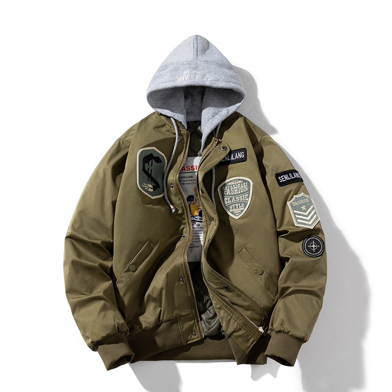 Vintage American Baseball Jacket for Men and Women