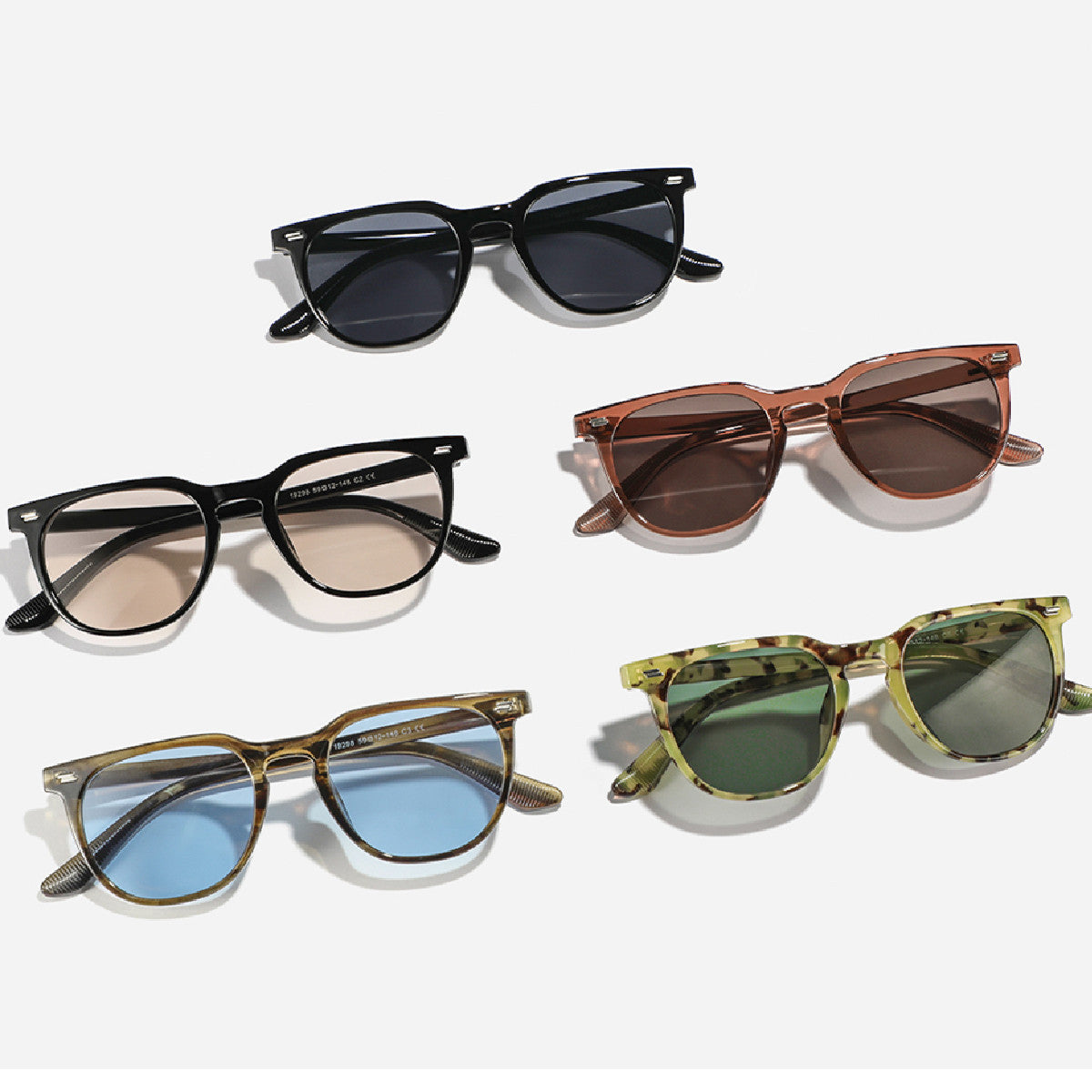 Stylish Cat-Eye Sunglasses for Women - Model 19298
