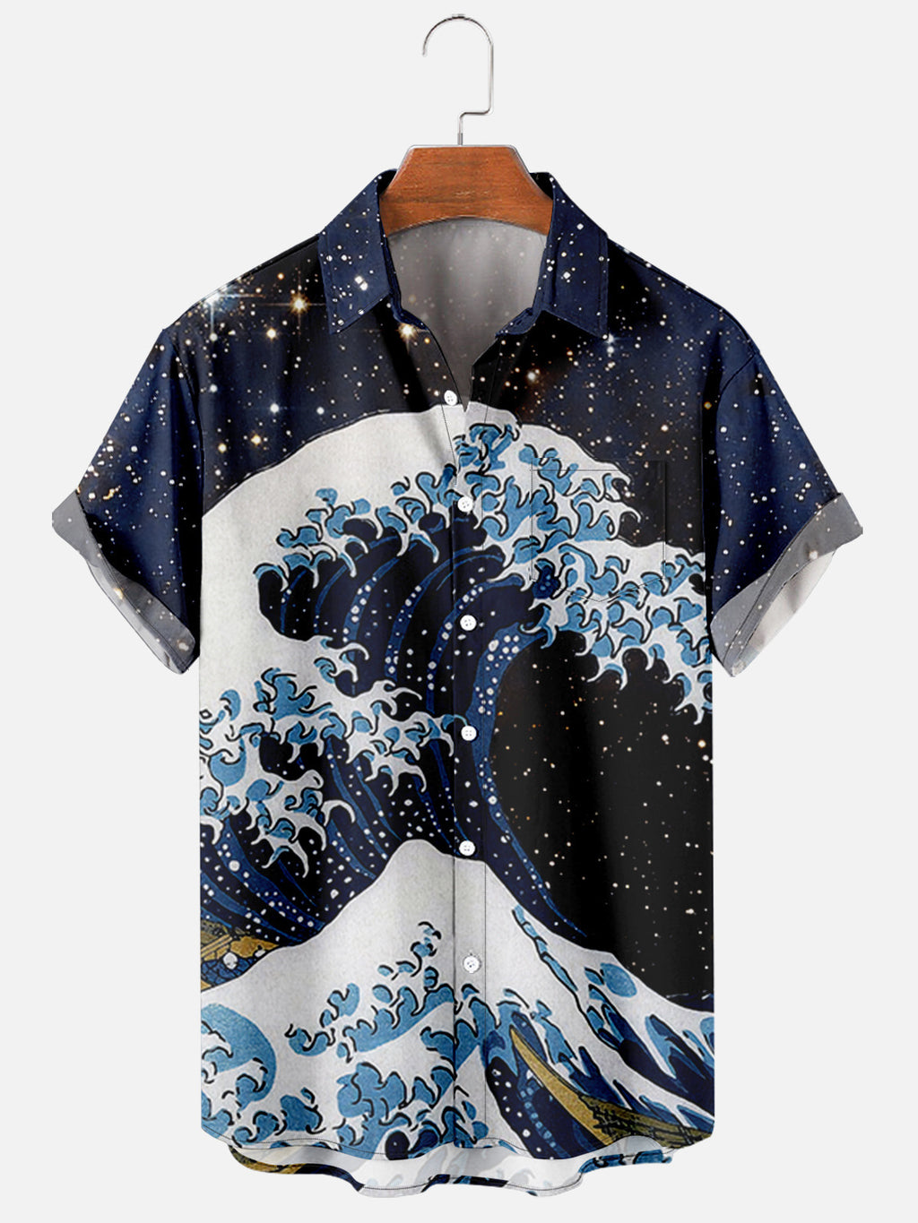 2023 Retro Style Men's Hawaiian Shirt for Summer