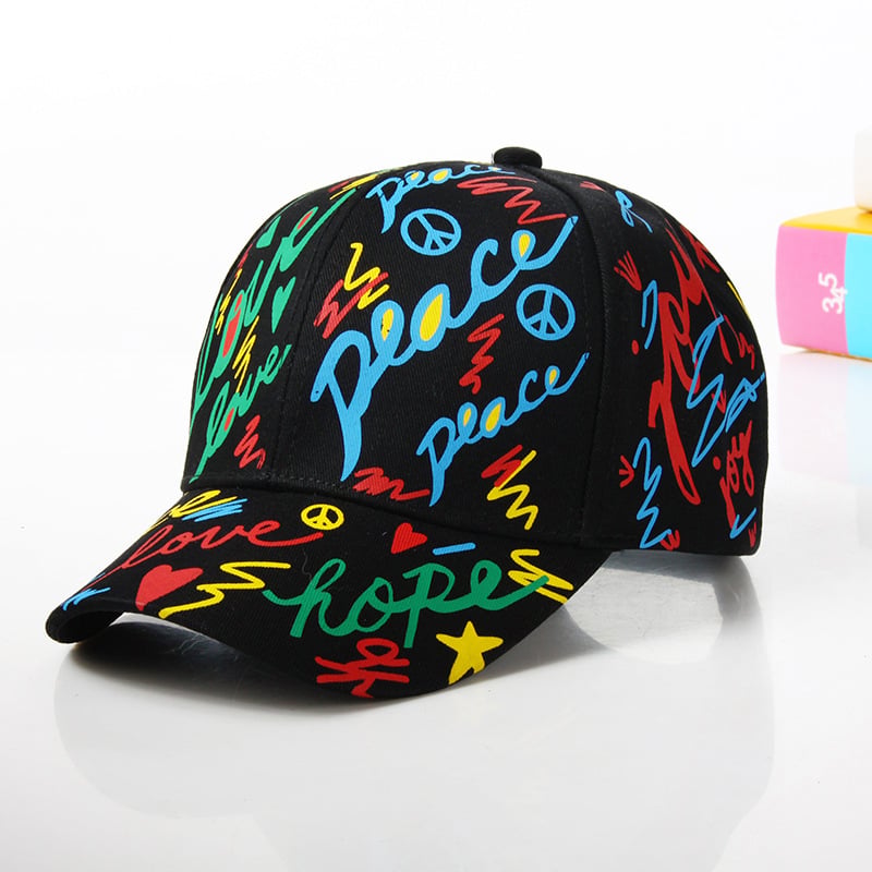 The Graffiti Urbain Cap | Evarisluxe