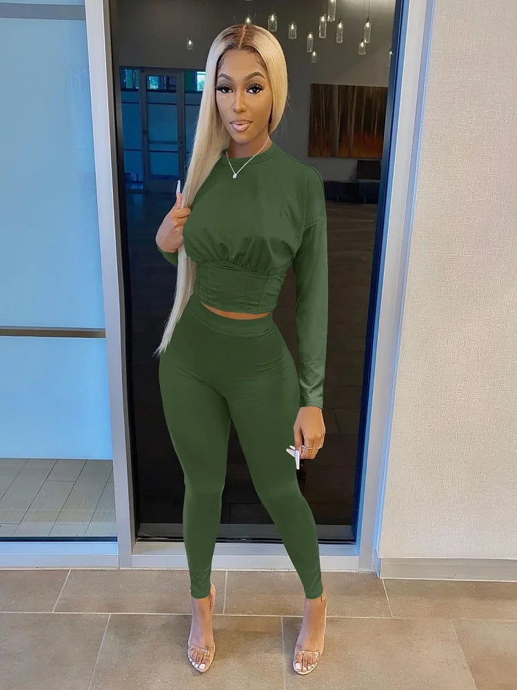 2023 Autumn Women's Casual Two-Piece Sports Set