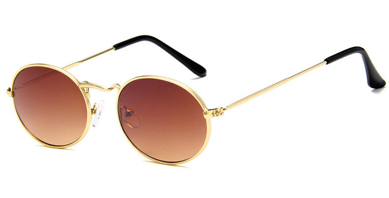 Retro Oval Sunglasses for Men and Women - Classic Style