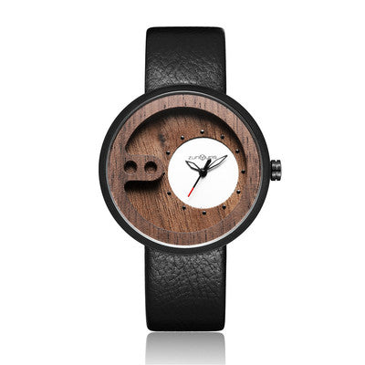 Wooden Couple Watches - Creative Design | Evarisluxe