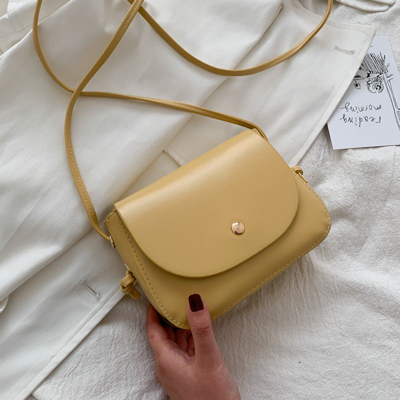 Spring Summer Women's Fashionable Crossbody Saddle Bag