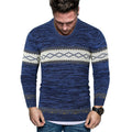 Casual Round Neck Knitted Pullover Sweater