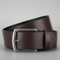 Luxury Designer Men's Classic PU Leather Belt (Black)