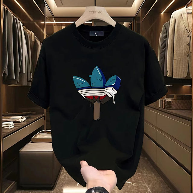 2024 Trend Luxury Brand Graphic Cotton T-Shirt for Men