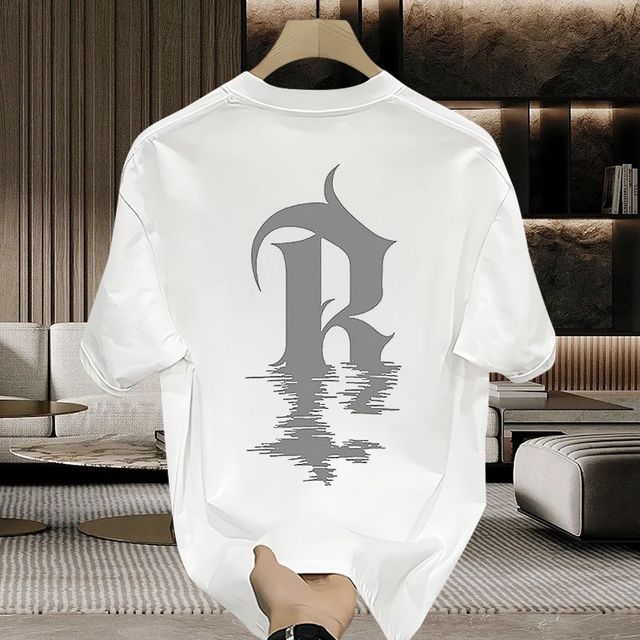 2024 Trend Luxury Brand Graphic Cotton T-Shirt for Men