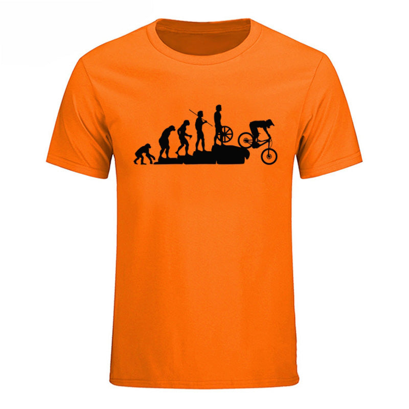 Customizable Round Neck Short Sleeve T-Shirts (Logo Print)