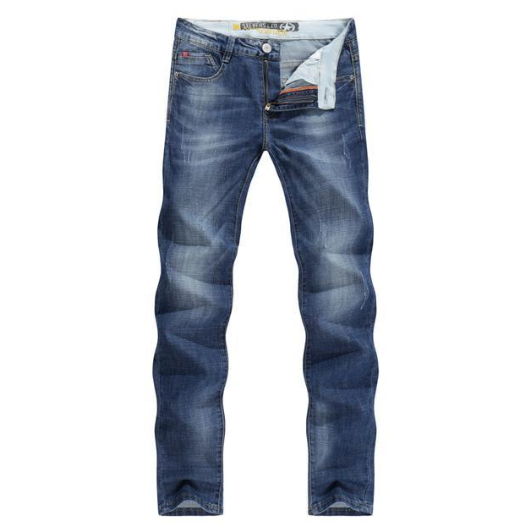 Slim Fit Blue Jeans for Summer Wear