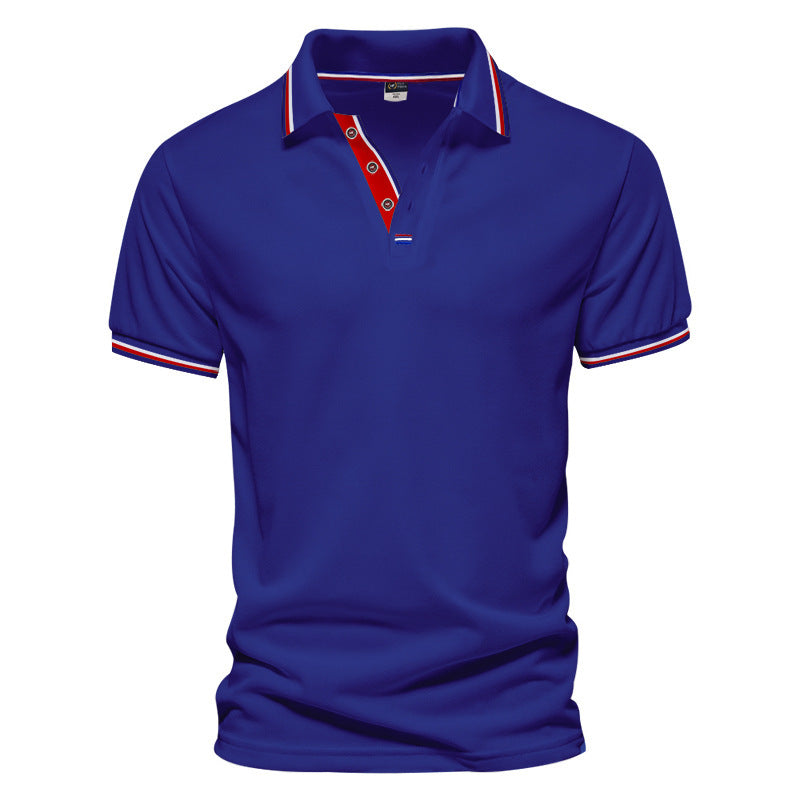Men's Summer Polo Shirt - Business Casual Style