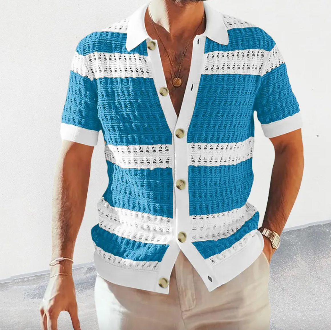 Men's Summer Collar Shirts - Casual & Formal