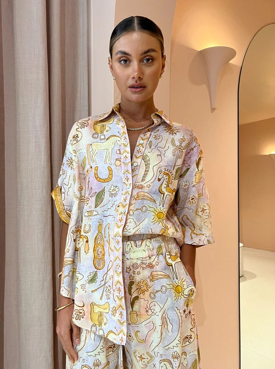2023 Spring Summer Casual Pocket Two-Piece Set