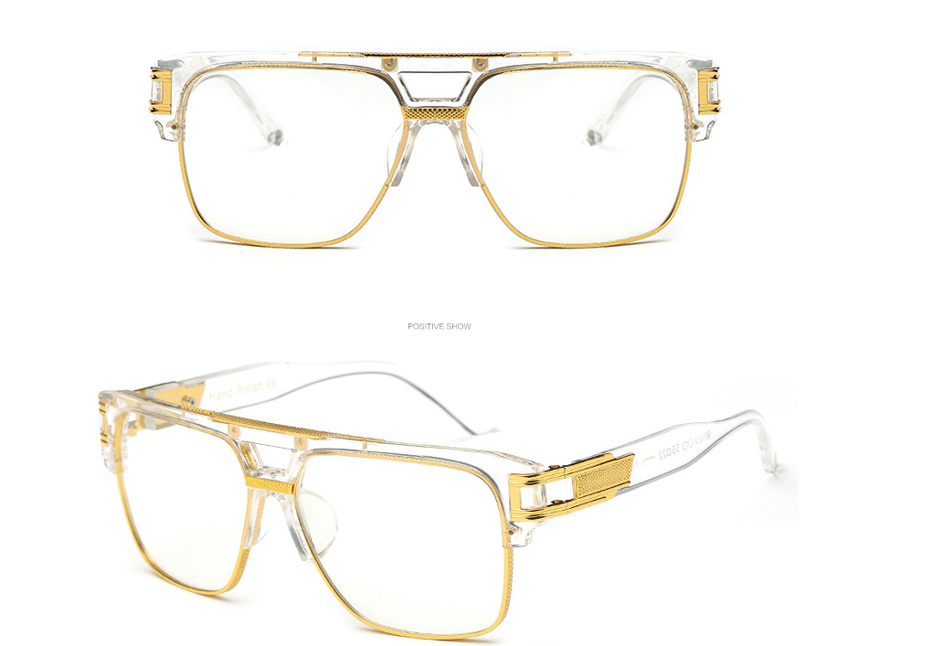 Retro Colorful Reflective Sunglasses for Men and Women