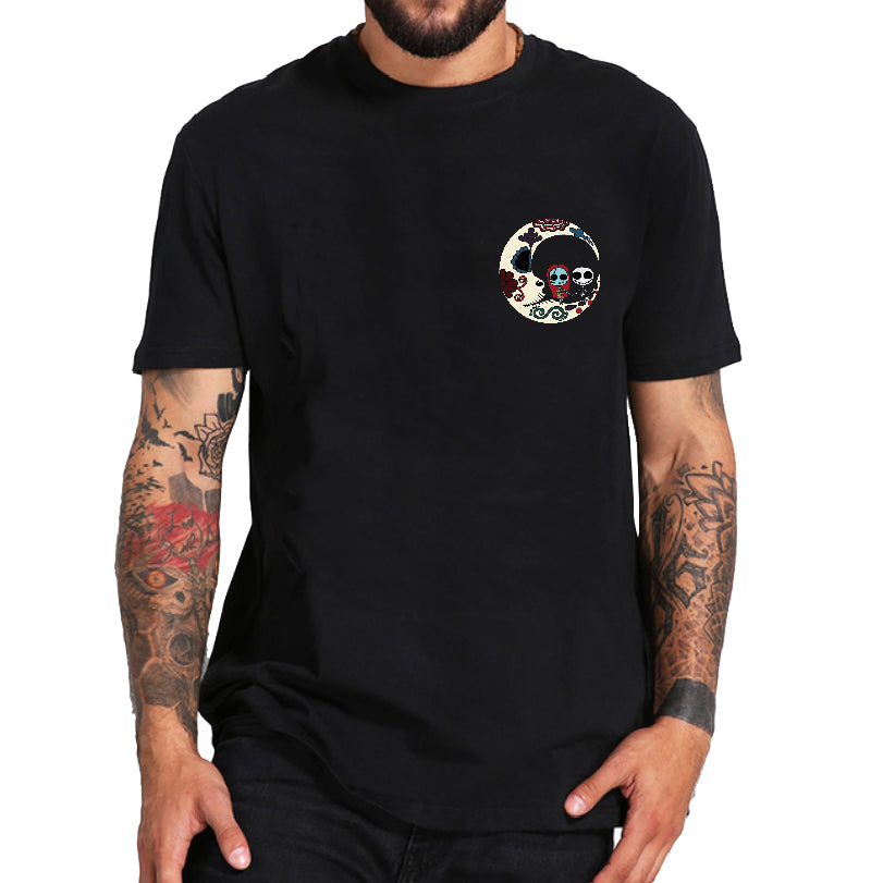 Disney Nightmare Pattern Men's Fashion T-Shirt