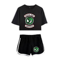 Riverdale Summer Women's Short Sleeve & Shorts Set