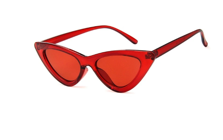 Retro Triangle Cat Eye Sunglasses for Women
