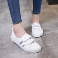 Summer Breathable White Flats for Women, Casual Style
