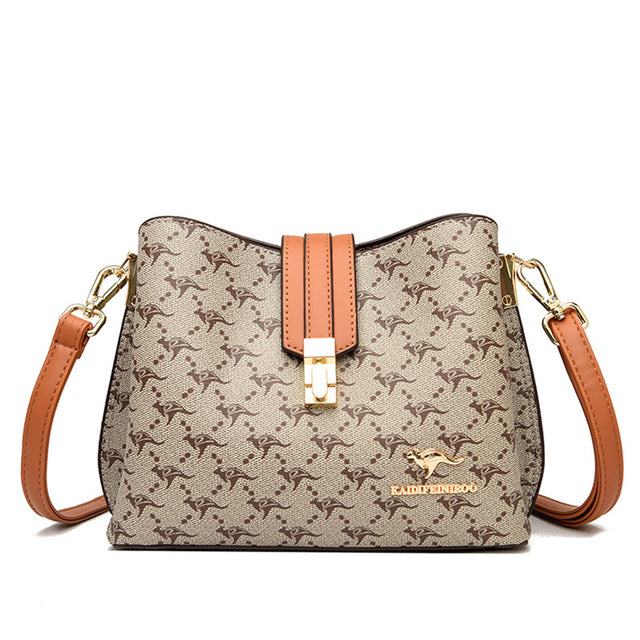 Evarisluxe Grand Capacité Cowhide Tote
