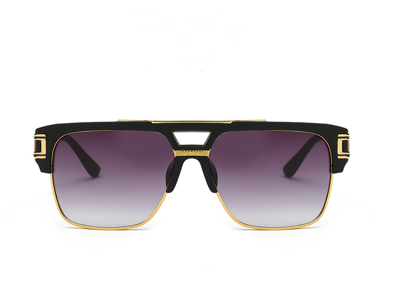Retro Colorful Reflective Sunglasses for Men and Women