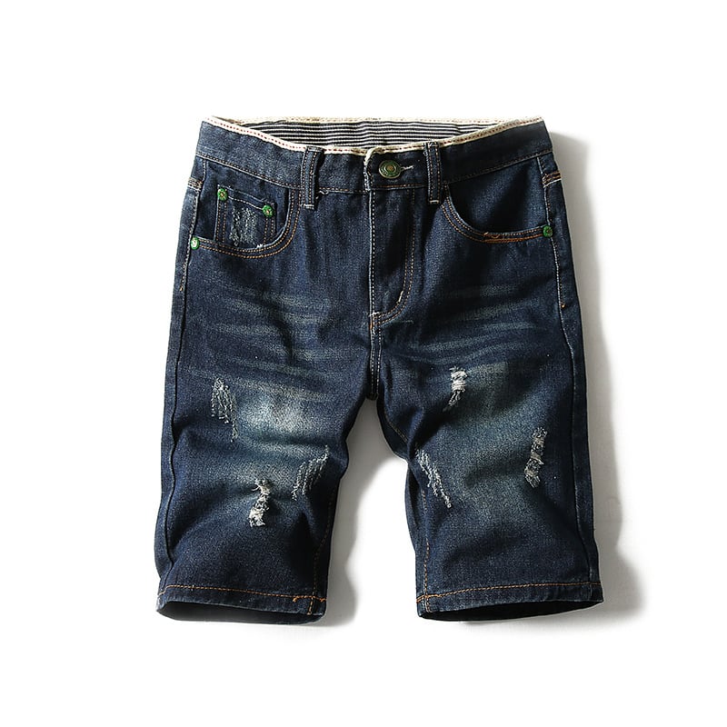 Slim Fit Men's Denim Shorts