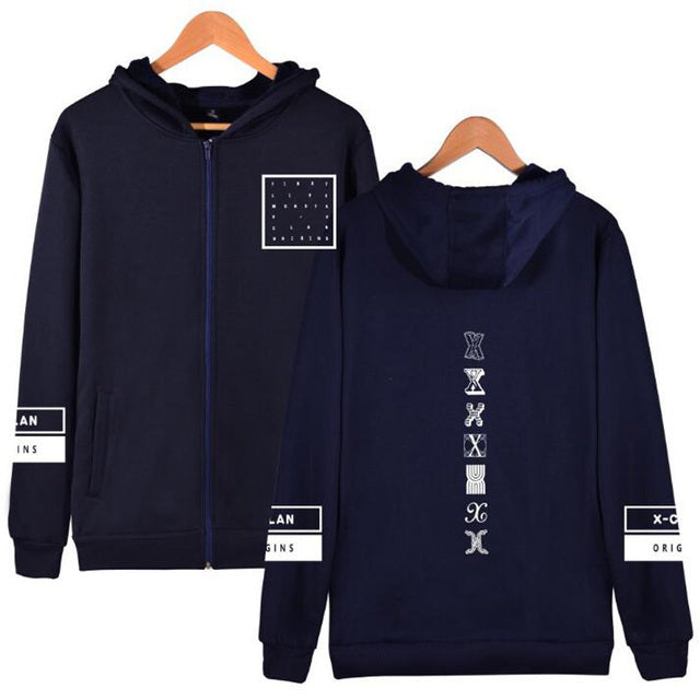 KPOP Monsta X Hoodie Jacket for Women (4XL)