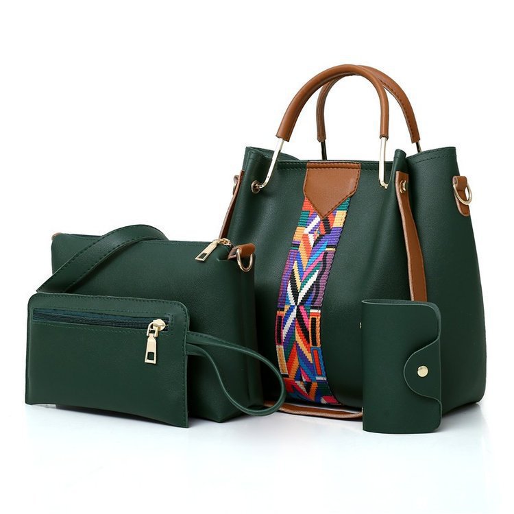 Fashionable Four-Piece Purse Set for Women
