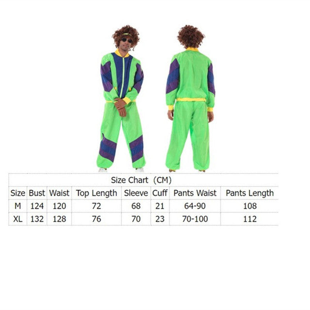80s 90s Vintage Colorful Jacket for Women Cosplay Outfit