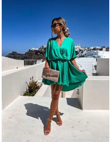 Rosa Satin Loose Dress for Spring/Summer 2022 (One Piece)