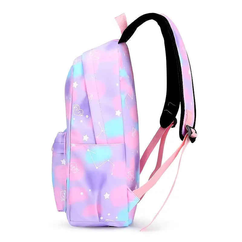 Large-capacity Three-piece Backpack Set for Students