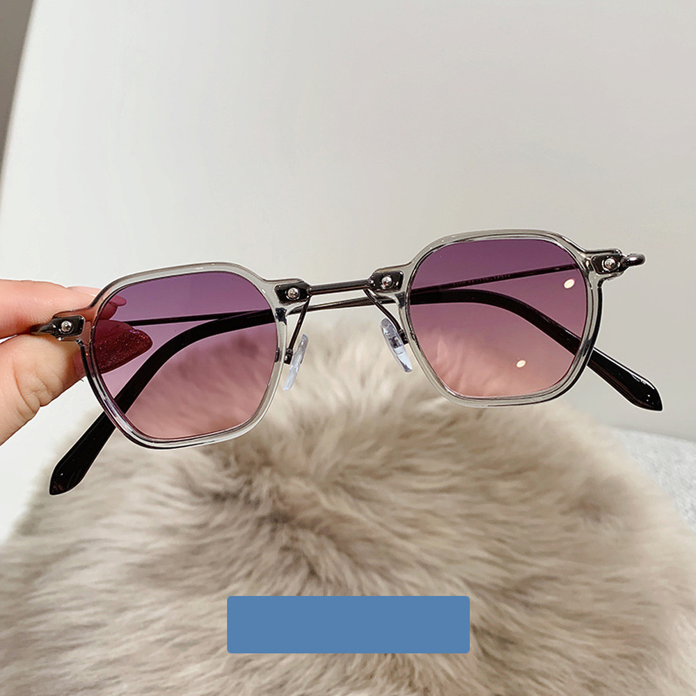 Retro Cat Eye Metal Sunglasses for Women