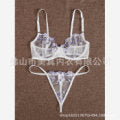 "Sexy Sheer Three-Piece Lingerie Set for Women"