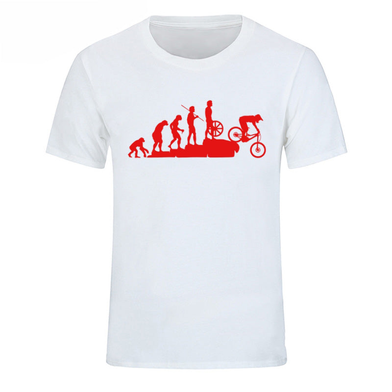 Customizable Round Neck Short Sleeve T-Shirts (Logo Print)