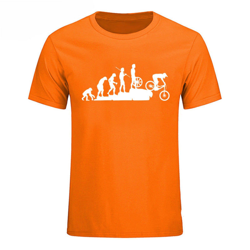 Customizable Round Neck Short Sleeve T-Shirts (Logo Print)