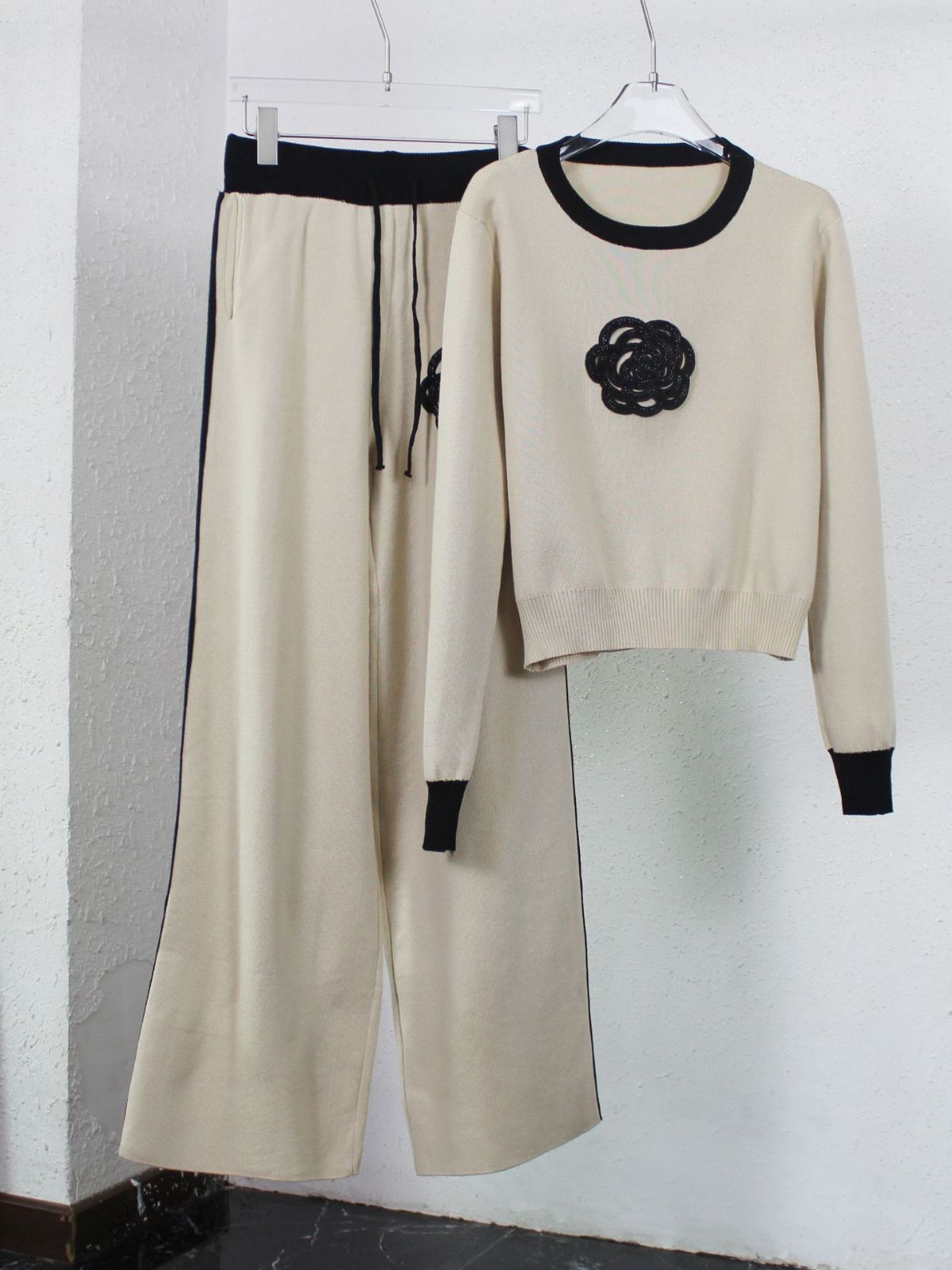 Autumn Winter Two-Piece Sweater Set for Women