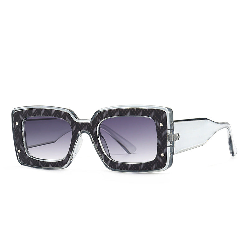 Narrow Small Sunglasses for Women - Fashionable Square Style