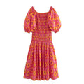 2023 Spring/Summer Floral Midi Dress (O1940)