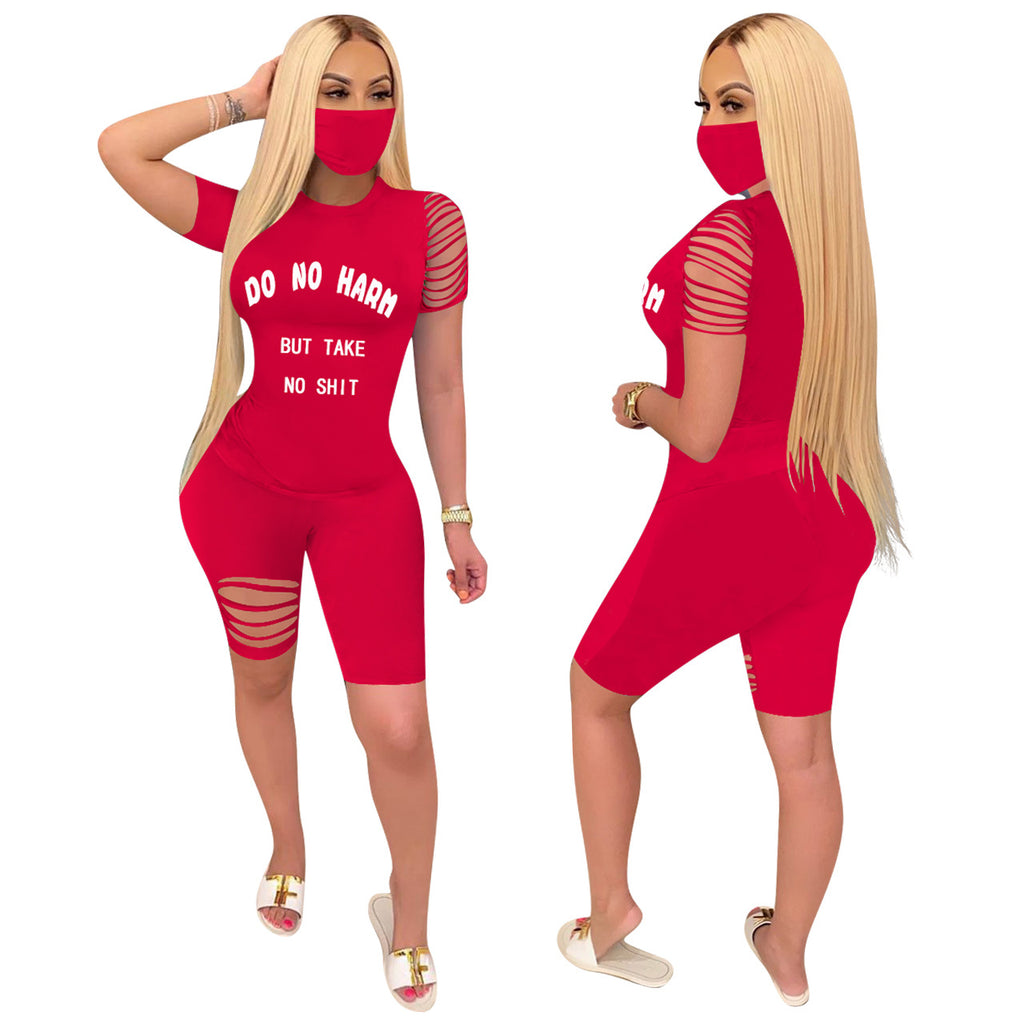 Trendy Floral Two-Piece Women's Casual Set