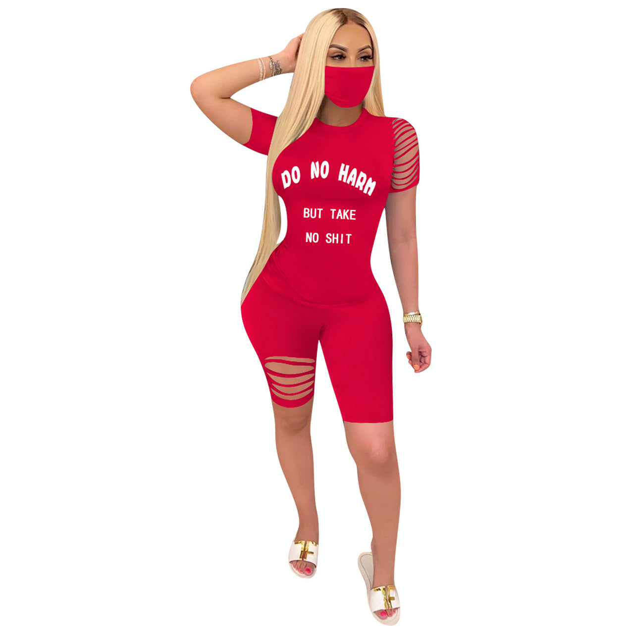 Trendy Floral Two-Piece Women's Casual Set