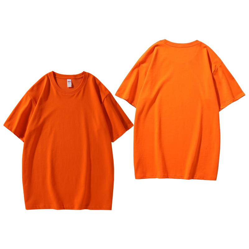 2024 Summer Cool Silk Loose Plain T-Shirt for Men