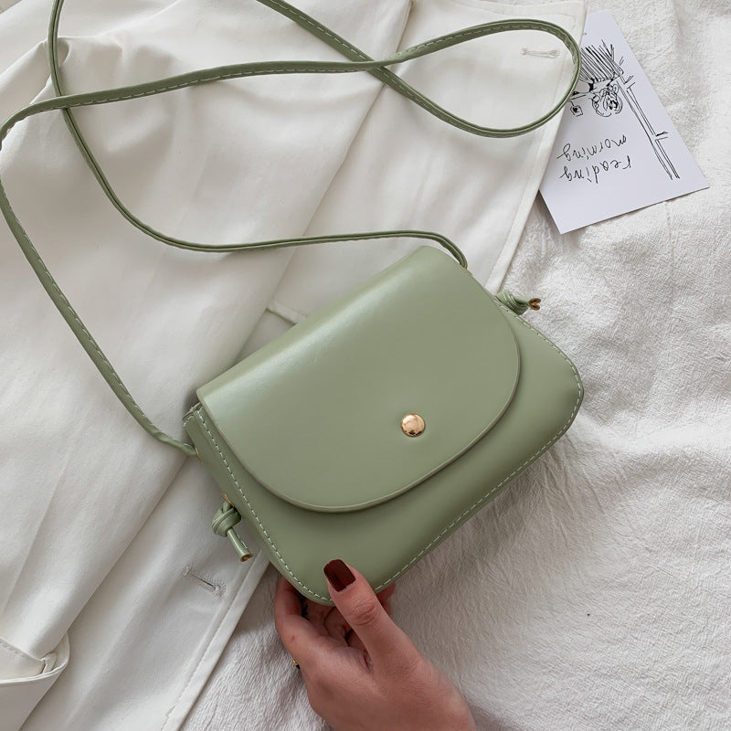Spring Summer Women's Fashionable Crossbody Saddle Bag
