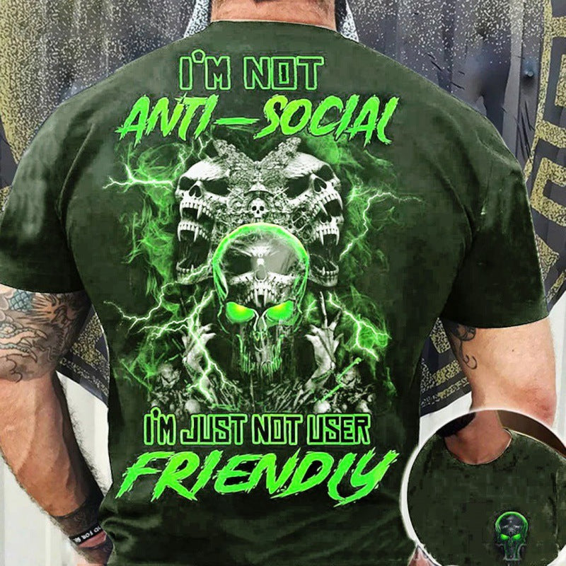 2021 Summer Men's Streetwear 3D Printed T-Shirt