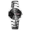 Automatic Quartz Tungsten Couple Watches with Luminous Dial