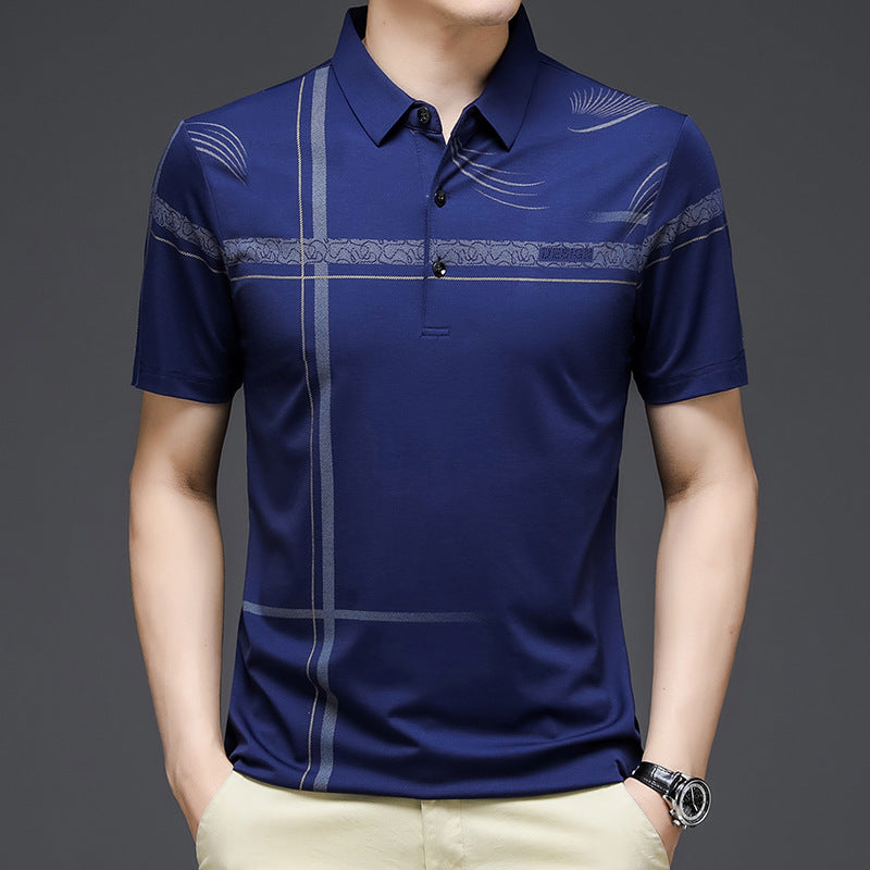Men's Short Sleeve Polo Shirt for Summer 2022