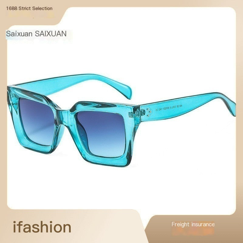 Trendy Square Sunglasses for Women - Fashionable Look