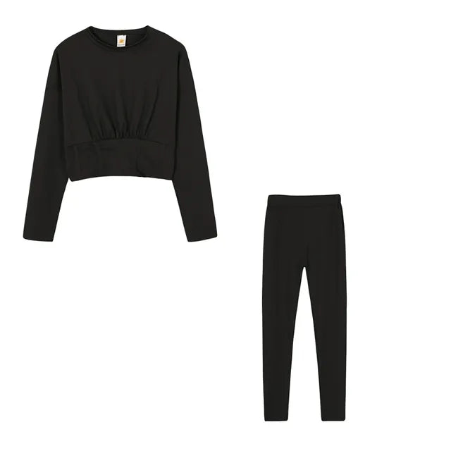 2023 Autumn Women's Casual Two-Piece Sports Set