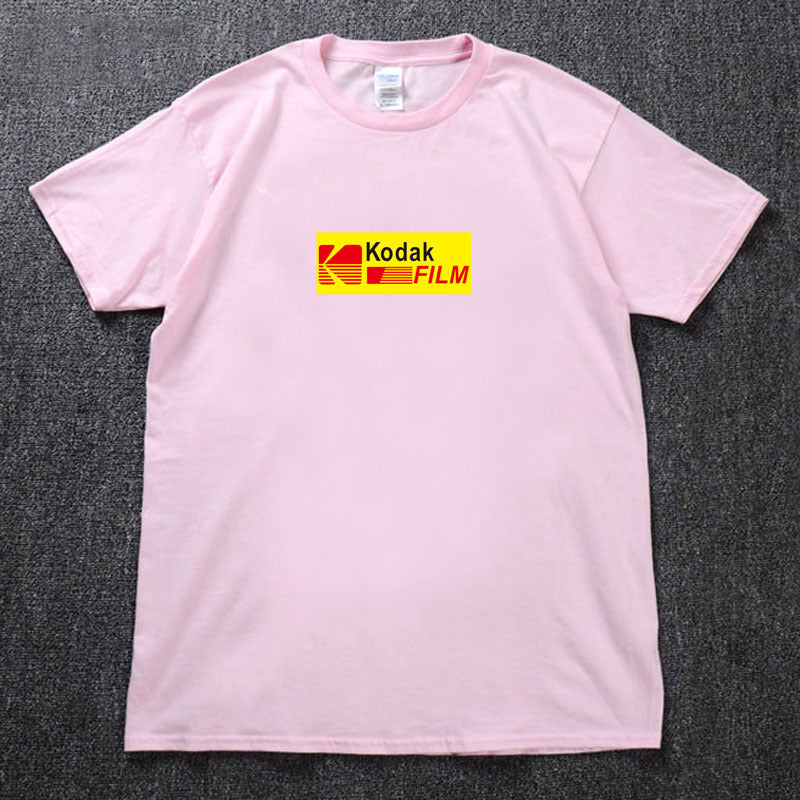 Loose Fit Hip Hop Letter Print T-Shirt for Men & Women