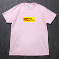Loose Fit Hip Hop Letter Print T-Shirt for Men & Women