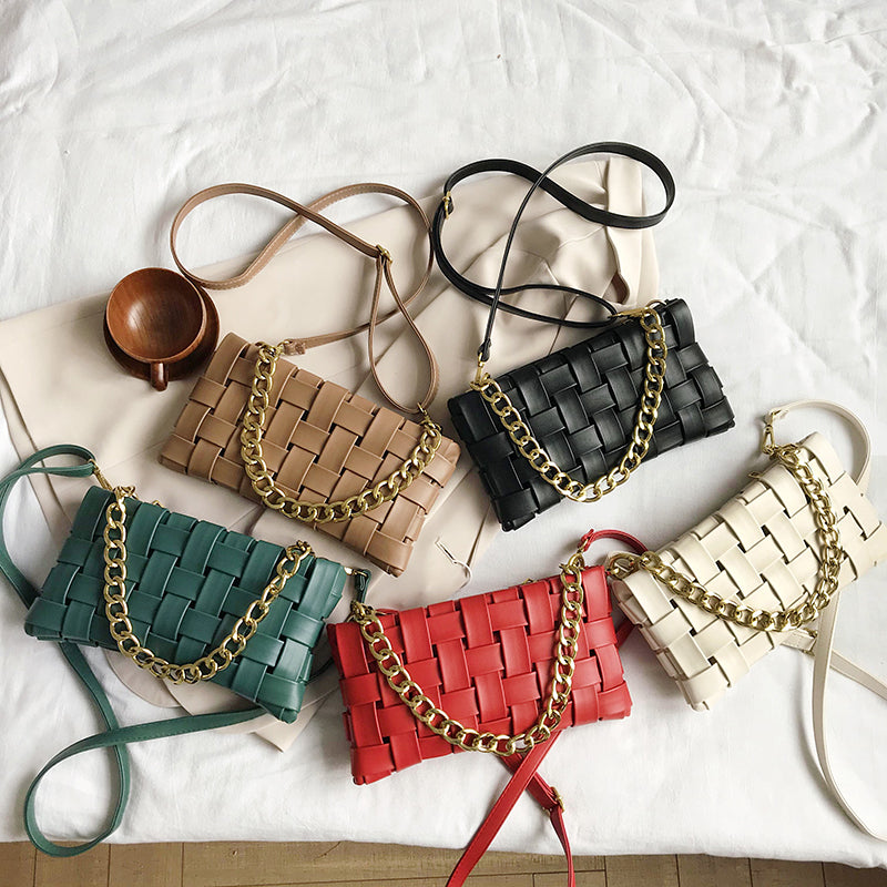 Trendy Summer Woven Shoulder Bag for Women 2020