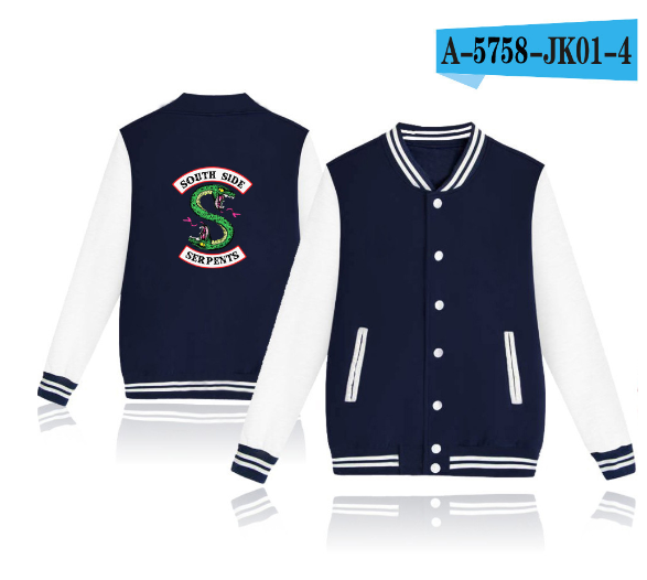 Riverdale Style Baseball Jacket for Men and Women